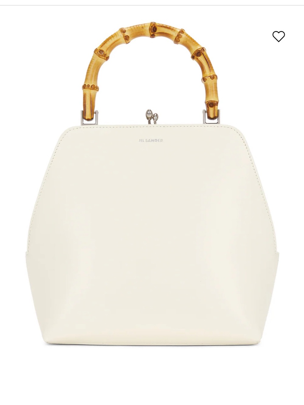 Jil Sander Goji Bag with Bamboo Top Handle